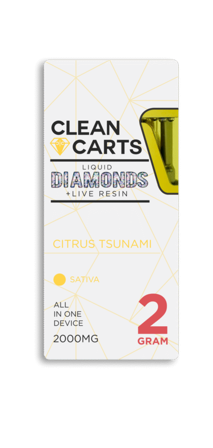 CITRUS TSUNAMI Clean Carts 2.0G Refined Live Resin