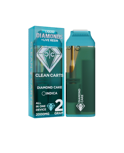 Diamond Cake Clean Carts – Premium THC Vape Cartridge
