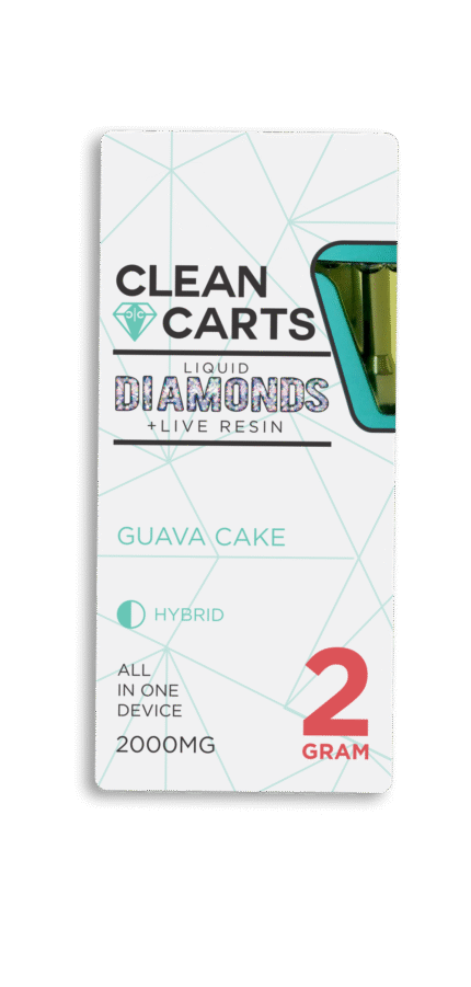 GUAVA CAKE Clean Carts 2.0G Refined Live Resin