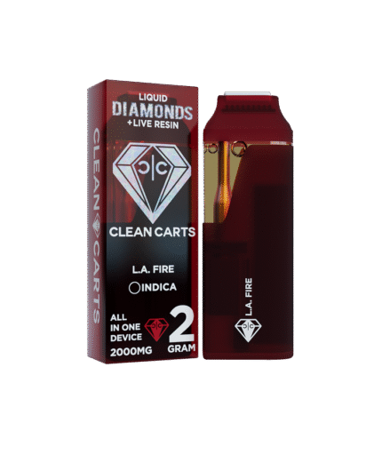 L.A. Fire 2G Clean Carts – Premium THC Vape Cartridge
