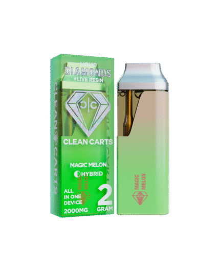 MAGIC MELON 2G Clean Carts LIQUID DIAMONDS + LIVE RESIN
