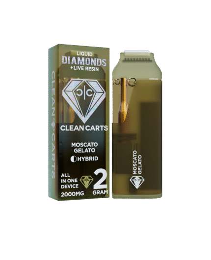 Moscato Gelato 2G Clean Carts – Premium THC Vape Cartridge