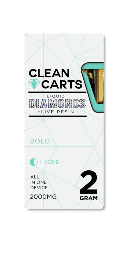 BOLO Clean Carts 2.0G Refined Live Resin