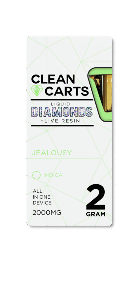 JEALOUSY Clean Carts 2.0G Refined Live Resin