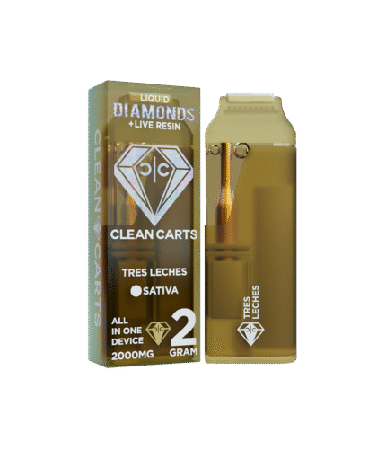 Tres Leches 2G Clean Carts – Premium THC Vape Cartridge