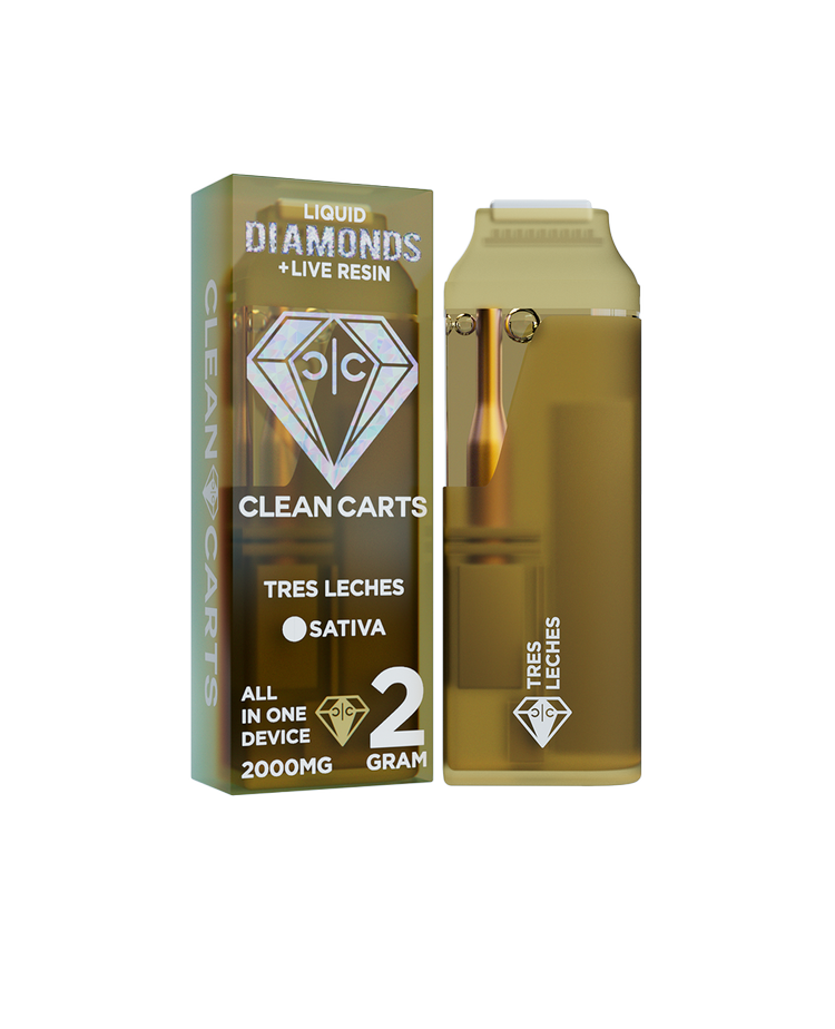 Tres Leches 2G Clean Carts – Premium THC Vape Cartridge