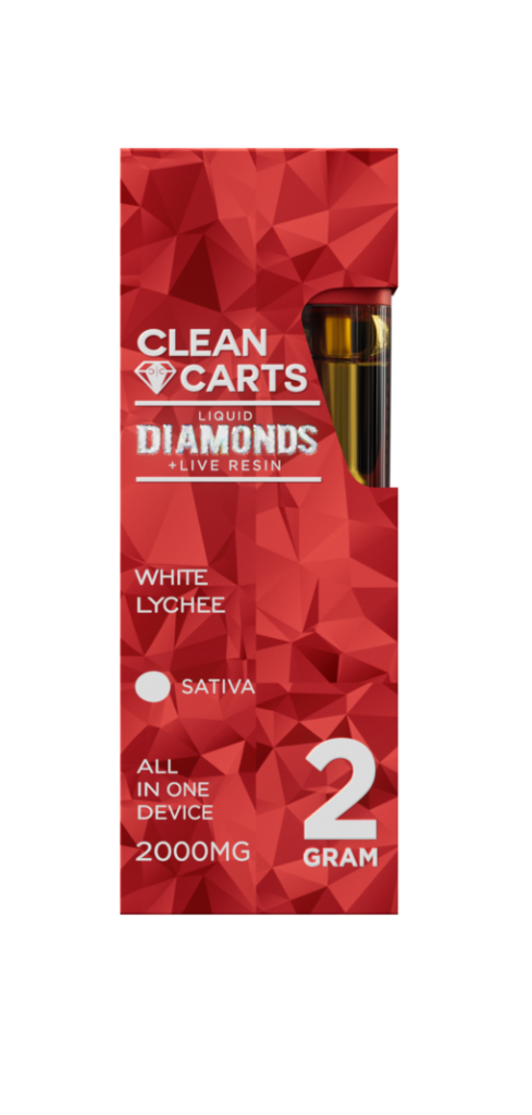White Lychee Clean Carts 2.0G