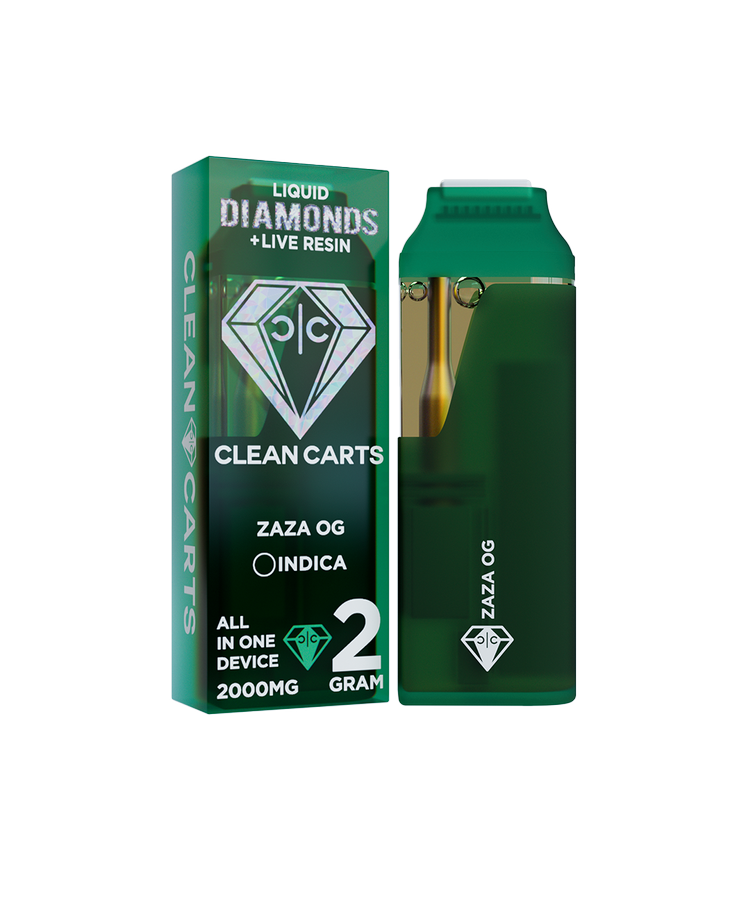 ZAZA-OG-.png ZAZA OG 2G Clean Carts – Premium Indica THC Vape Cartridge